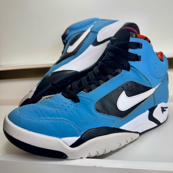 Pippen Era Vibe Nike Air Flight Lite Mid Hoops Pack Electric Inner Pop Men 8.5 - Picture 15 of 16